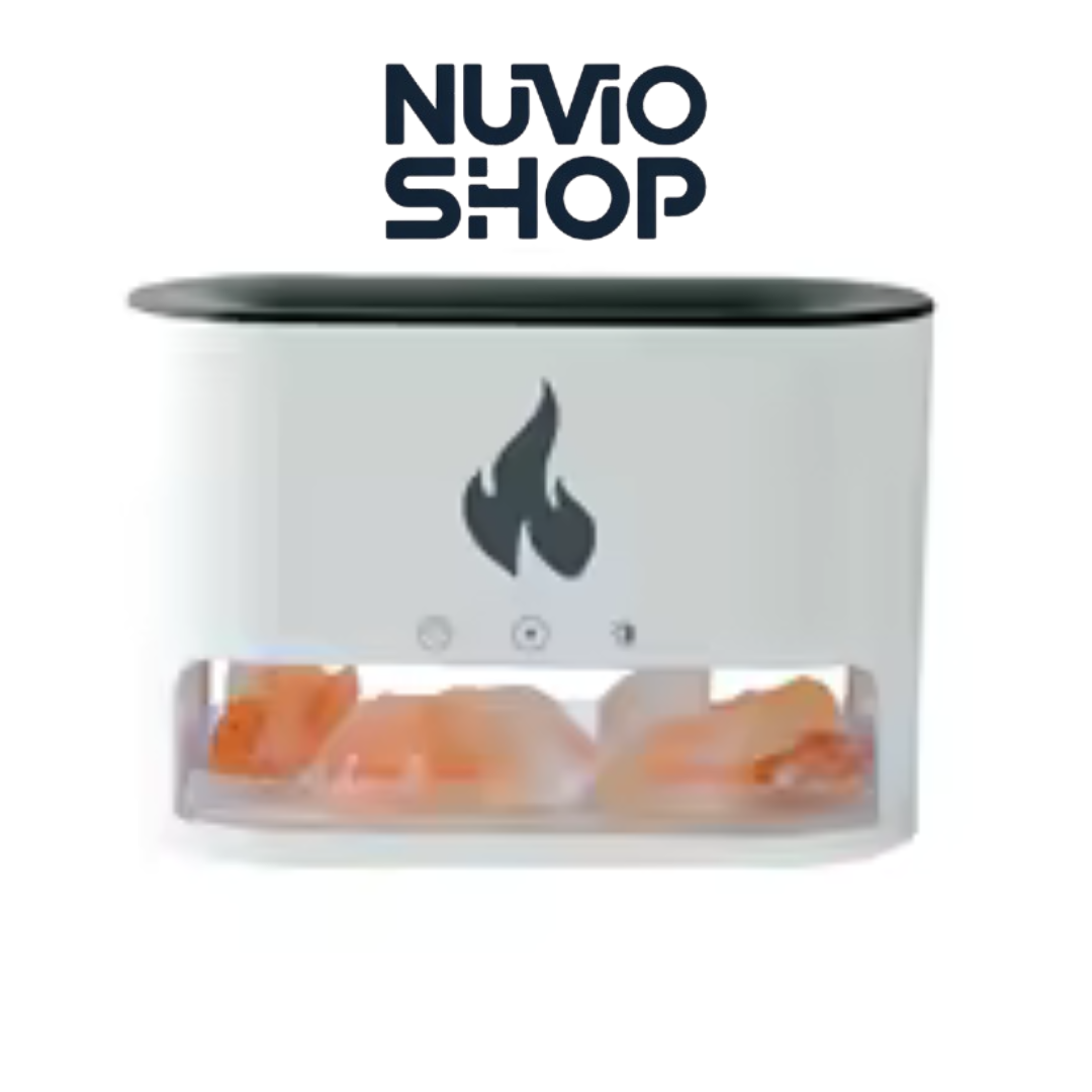 Humidificador Elegante Efecto Llama