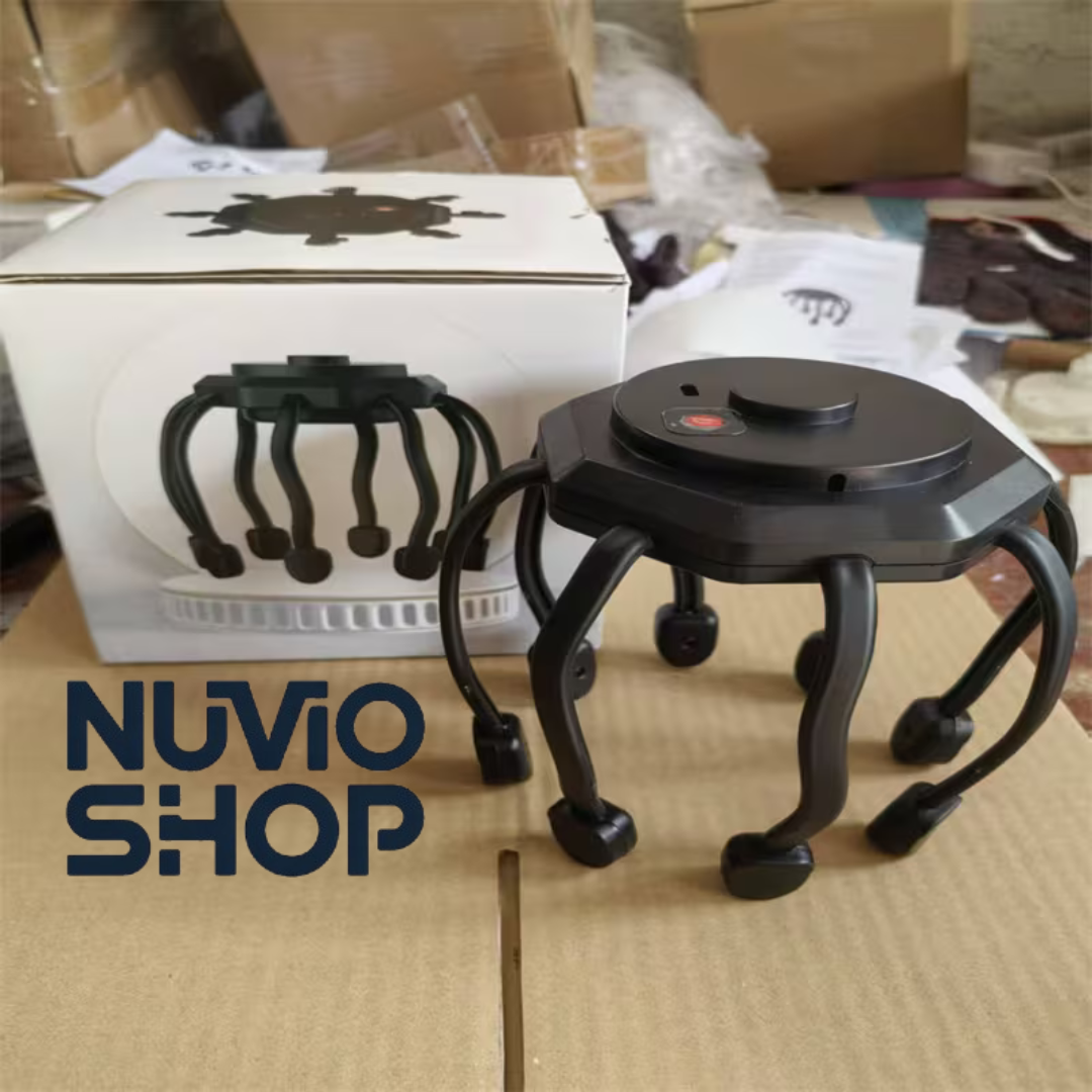 Masajeador De Cabeza Tipo Pulpo